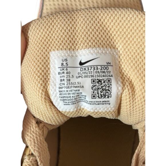 EUC Nike Air Max SC Sneakers Women’s 8.5 Sesame Pink Camouflage Retro Running - Picture 6 of 10